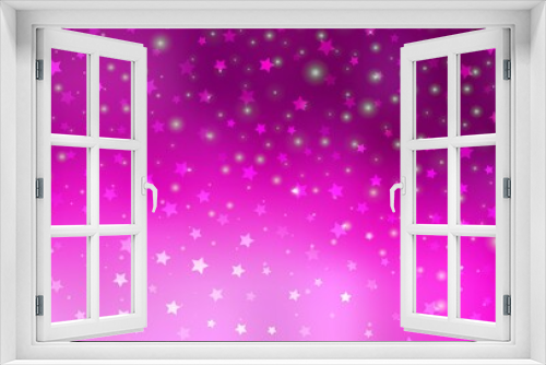 Light Pink vector template in carnival style.