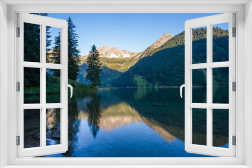 Fototapeta Naklejka Na Ścianę Okno 3D - Vilsalpsee in Tirol, Österreich