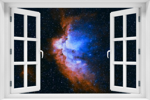 Fototapeta Naklejka Na Ścianę Okno 3D - The Wizard Nebula - NGC 7380 - Taken with a RASA 8 telescope