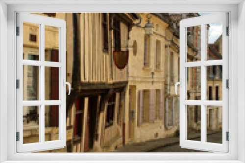 Fototapeta Naklejka Na Ścianę Okno 3D - Magny en Vexin - Rue de L'Hôtel de Ville