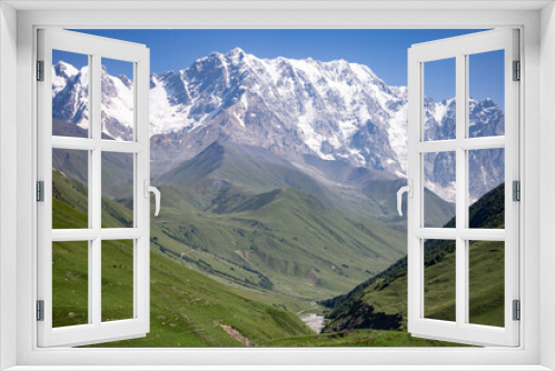 Fototapeta Naklejka Na Ścianę Okno 3D - Mountain, alps, view, snow