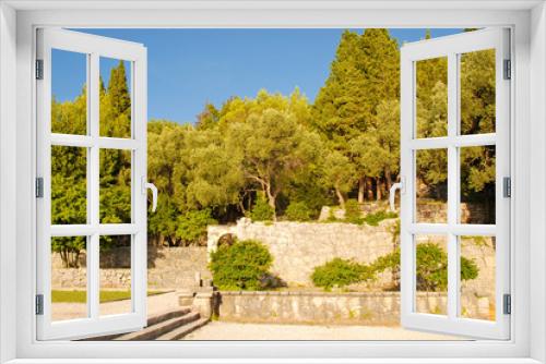 Fototapeta Naklejka Na Ścianę Okno 3D - Italian garden