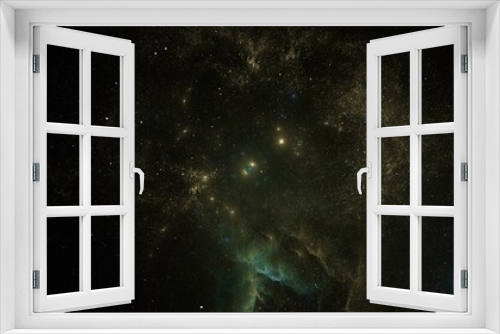 Fototapeta Naklejka Na Ścianę Okno 3D - galaxy background