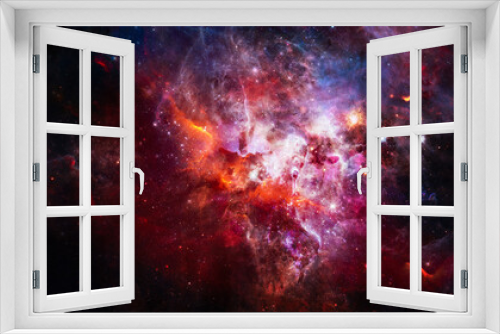 Fototapeta Naklejka Na Ścianę Okno 3D - Deep space