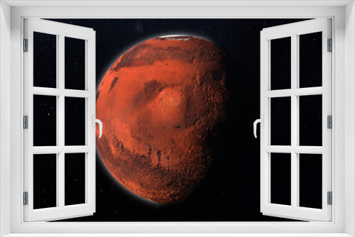 Fototapeta Naklejka Na Ścianę Okno 3D - Planet Mars 4K Stock Image