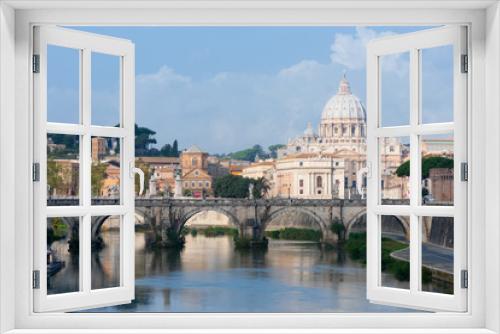 Fototapeta Naklejka Na Ścianę Okno 3D - View on Vatican