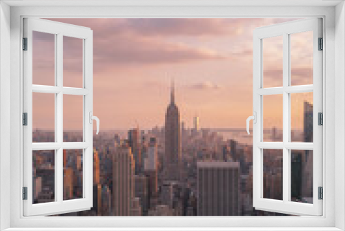 Fototapeta Naklejka Na Ścianę Okno 3D - newyork