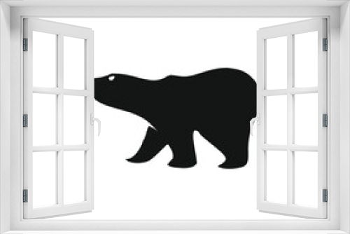 Fototapeta Naklejka Na Ścianę Okno 3D - Bear logo design
