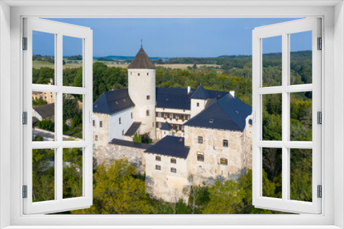 Fototapeta Naklejka Na Ścianę Okno 3D - Rychmburk Castle is located near the village of Předhradí in the district of Chrudim and the Pardubice Region, 5 km east of Skuteč town. Czech republic, Europe