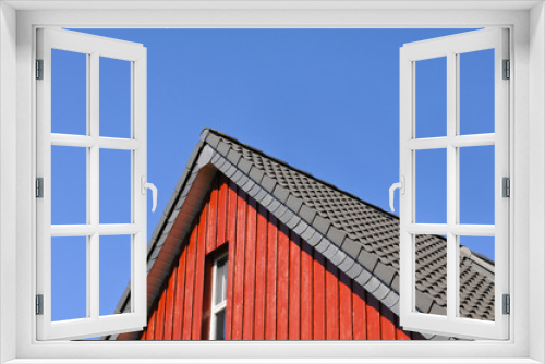 Fototapeta Naklejka Na Ścianę Okno 3D - rooftop