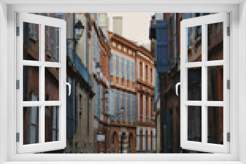 Fototapeta Naklejka Na Ścianę Okno 3D - Toulouse street