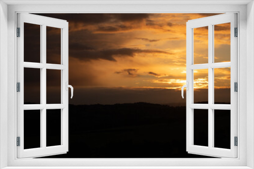 Fototapeta Naklejka Na Ścianę Okno 3D - sunset
