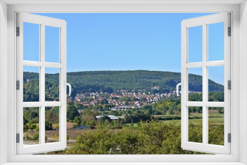 Fototapeta Naklejka Na Ścianę Okno 3D - Treuchtlingen - Blick vom neuen Schäffbräu