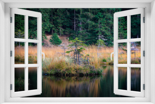 Fototapeta Naklejka Na Ścianę Okno 3D - Kleiner Arbersee Bayerischer Wald