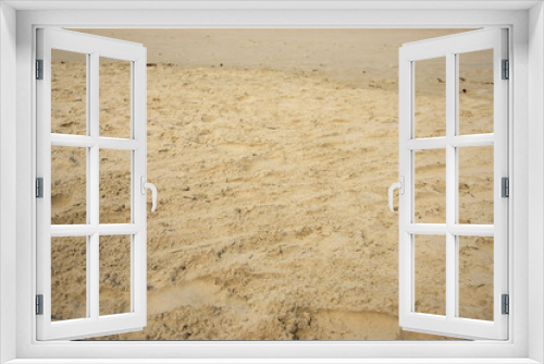 Fototapeta Naklejka Na Ścianę Okno 3D - sand background