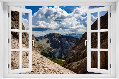 Fototapeta Naklejka Na Ścianę Okno 3D - Dolomiti Worldhermitage Funes Southtyrol, Italy, Europa