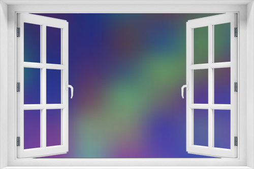 Fototapeta Naklejka Na Ścianę Okno 3D - Light BLUE vector blurred background.