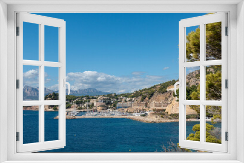 Fototapeta Naklejka Na Ścianę Okno 3D - Puerto de Altea, costa