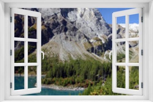 Fototapeta Naklejka Na Ścianę Okno 3D - Lac de Tzouzier