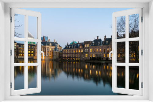 Fototapeta Naklejka Na Ścianę Okno 3D - Dutch Parliament buildings in The Hague