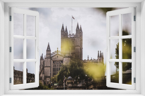 Fototapeta Naklejka Na Ścianę Okno 3D - Bath Abbey in the city of Bath, England.