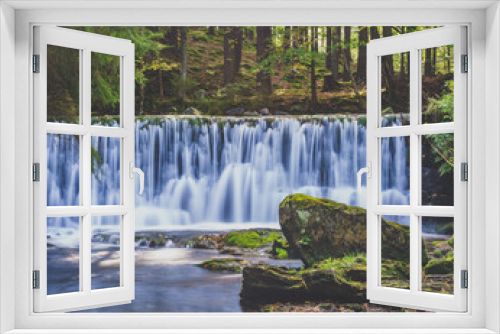 Fototapeta Naklejka Na Ścianę Okno 3D - waterfall in plitvice national park