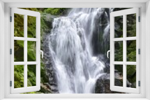 Fototapeta Naklejka Na Ścianę Okno 3D - Wodospad Kamieńczyk, Karkonosze, Dolny Śląsk,