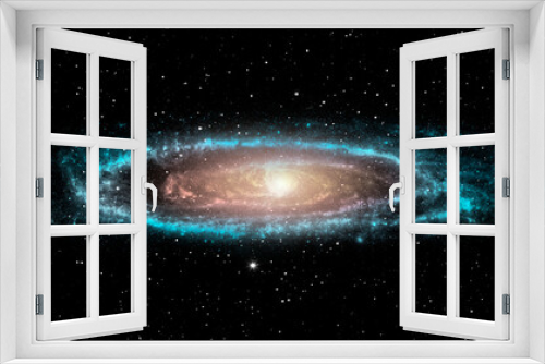 Fototapeta Naklejka Na Ścianę Okno 3D - The Andromeda Galaxy and companion galaxies