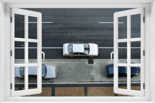 Fototapeta Naklejka Na Ścianę Okno 3D - Parallel Parking