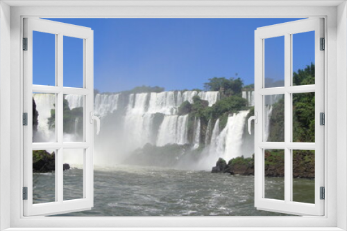 Fototapeta Naklejka Na Ścianę Okno 3D - waterfall in yosemite