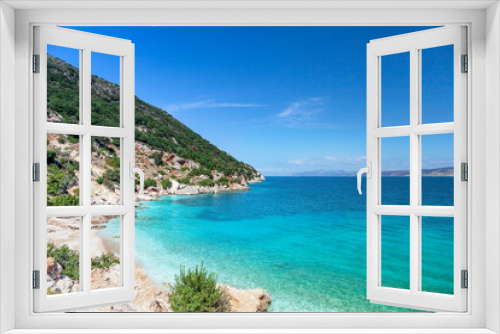 Fototapeta Naklejka Na Ścianę Okno 3D - Coast of Kefalonia island, Greece