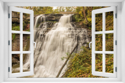 Fototapeta Naklejka Na Ścianę Okno 3D - Brandywine Falls in Cuyahoga Valley National Park, Northfield, Ohio