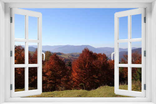 Fototapeta Naklejka Na Ścianę Okno 3D -  Carpathians