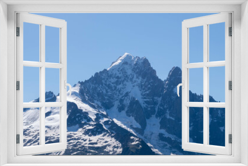 Fototapeta Naklejka Na Ścianę Okno 3D - Chamonix Mont-Blanc
