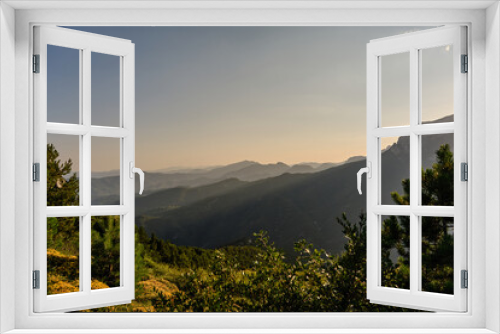 Fototapeta Naklejka Na Ścianę Okno 3D - beautiful mountain green landscape in europe