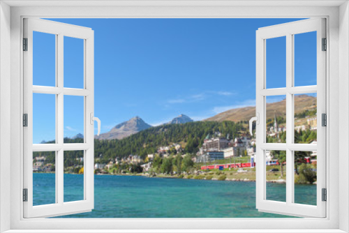 Fototapeta Naklejka Na Ścianę Okno 3D - Saint-Moritz / Switzerland