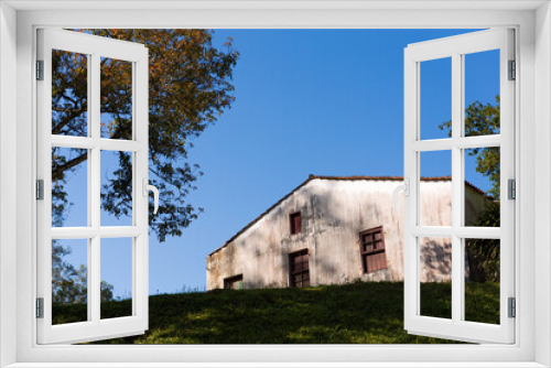 Fototapeta Naklejka Na Ścianę Okno 3D - farm