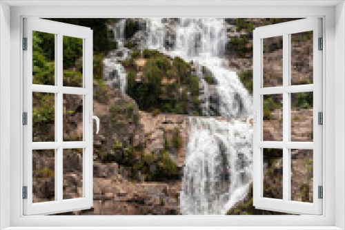 Fototapeta Naklejka Na Ścianę Okno 3D - Cachoeira do Candaru, em Cavalcante, Chapada dos Veadeiros, Goias