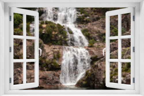 Fototapeta Naklejka Na Ścianę Okno 3D - Cachoeira do Candaru, em Cavalcante, Chapada dos Veadeiros, Goias