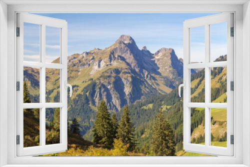 Fototapeta Naklejka Na Ścianę Okno 3D - Around Koerbersee in Austria