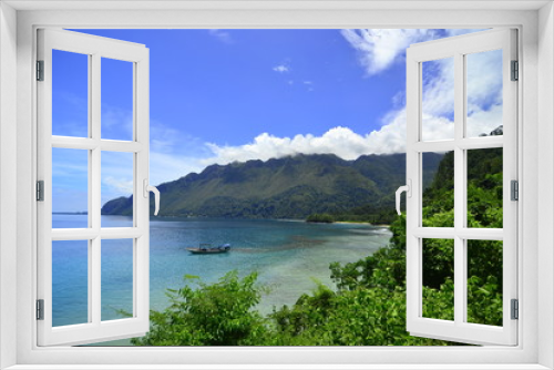 Fototapeta Naklejka Na Ścianę Okno 3D - seram island