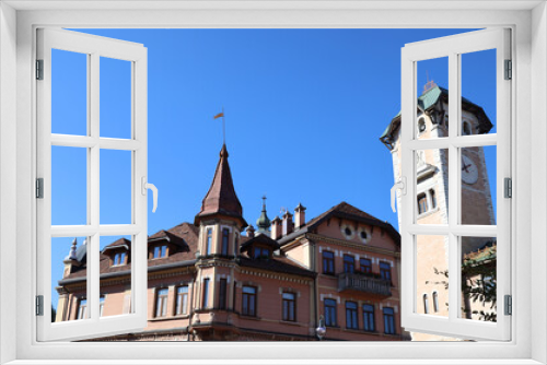 Fototapeta Naklejka Na Ścianę Okno 3D - Asiago in autumn, Veneto, Italy