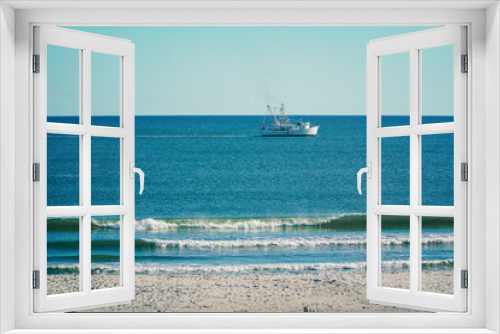 Fototapeta Naklejka Na Ścianę Okno 3D - Fishing Boat 1