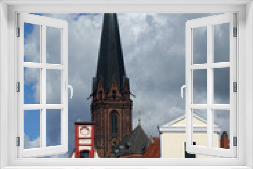 Fototapeta Naklejka Na Ścianę Okno 3D - Nikolaikirche in Lüneburg