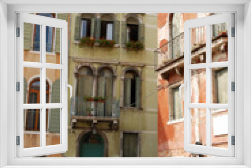Fototapeta Naklejka Na Ścianę Okno 3D - Immeuble Typique de Venise
