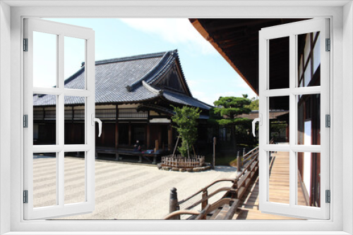 Fototapeta Naklejka Na Ścianę Okno 3D - 仁和寺