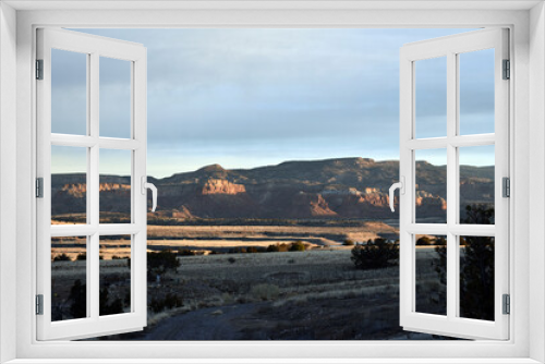 Fototapeta Naklejka Na Ścianę Okno 3D - Sunrise In New Mexico