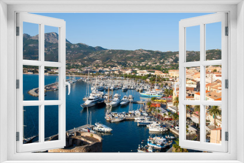 Fototapeta Naklejka Na Ścianę Okno 3D - Calvi, Corse