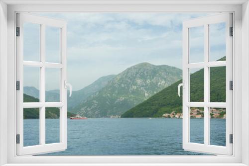 Fototapeta Naklejka Na Ścianę Okno 3D - Landscape of the Boka Kotor Bay of Montenegro