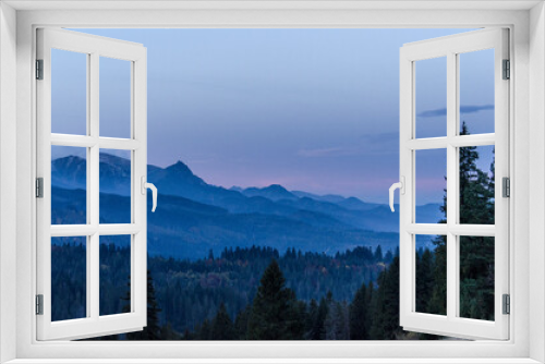 Fototapeta Naklejka Na Ścianę Okno 3D - Panorama Tatr